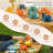 40-Piece Premium Wheat Straw Dinnerware Sets Service For 8, Unbreakable Plates And Bowls Set Cups Sets, Dinner Plates, Bowls For Kitchen,Dishwasher And Microwave Safe Dishes Set Multi