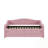 Teddy Fleece Full Size Upholstered Daybed with Light and Trundle-1580284849