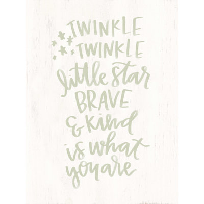 " Twinkle Twinkle Little Star "