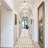 Small Rug Washable - Moroccan Kitchen Area Rugs Low Pile Indoor Mat Non Slip with Rubber Backing Soft Area Rug Pet Friendly for for Entryway Front Door Bedroom Geo Beige-1097267632