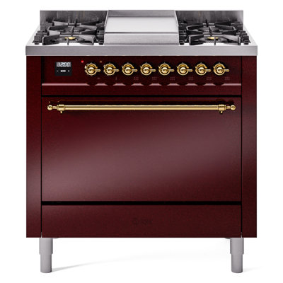Cuisinière mixte 36 po ILVE Nostalgie II
