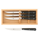 Zwilling Porterhouse 4-piece Steak Knife Set in Beechwood Box
