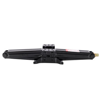 Ciseaux stabilisateurs pour véhicule récréatif, capacité de 5000 lb, extension de 24 pouces, acier robuste avec manivelle, ensemble de 2, noir
