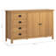 Millsaps Solid Wood 130 cm W Chest of 4 Drawers-319877113