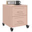 Angala 36cm W Steel Bedside Table-87684023