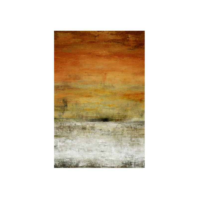 Rustic Fields I Painting by Sofia Fox, 81" H x 54" W x 1.5" D, Outdoor