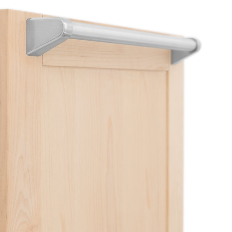 ZLINE 18 in. Tallac Series Dishwasher in Unfinished Wood & Traditonal Handle, 51dBa