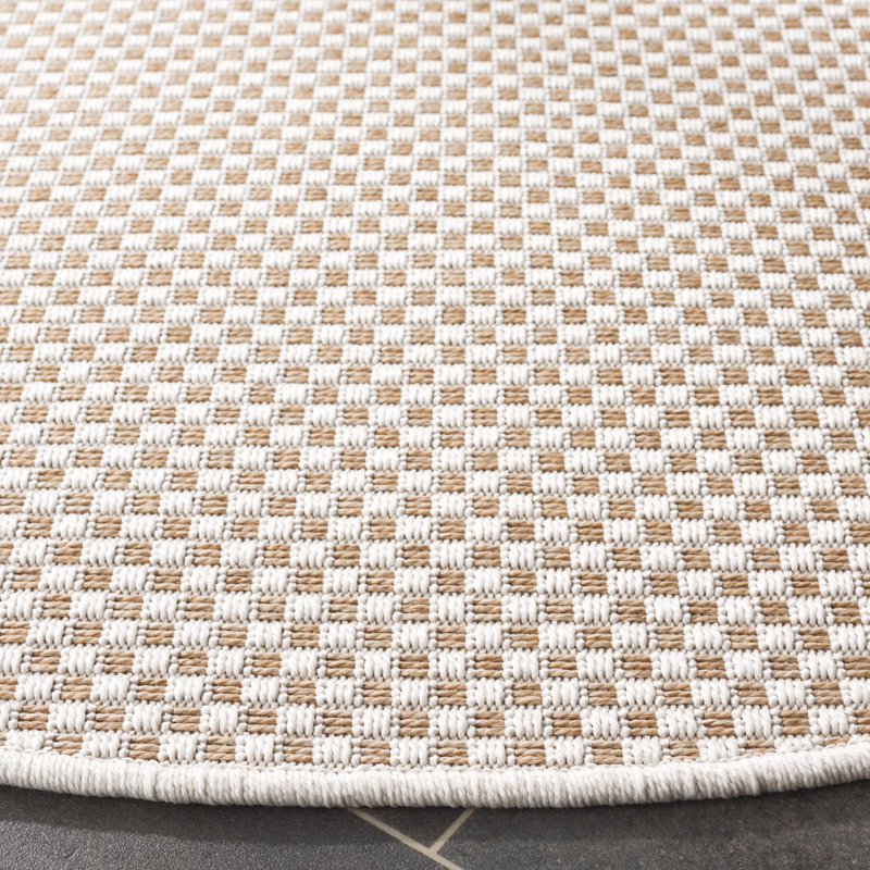 Tapis d'intérieur / extérieur Sisal, Rond 6 pi 7 po