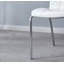 Chaise d'appoint rembourrée en cuir Burcker-2121299746