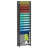 Wall File Organizer, 18-Tier Mesh Hanging Paper Document Folder Holder, Desktop Metal Files Storage Rack For Office And Home, Black