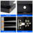 Modern Tv Stand With Led Lights & Built-In Power Outlet – High Gloss Media Console For Tvs Up To 80", Gaming Entertainment Center,  For Living Room,Bedroom-523391866-506021566