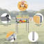 Table de camping pliable, 3 petites tables pliantes en aluminium réglables avec poignée de transport, portables, pour l'extérieur-128886903-128886907