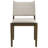 Framlingham Upholstered Dining Side Chair Brown