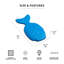 Selle de selle, ensemble de 2 jouets aquatiques et gonflables bleu / vert-86572078