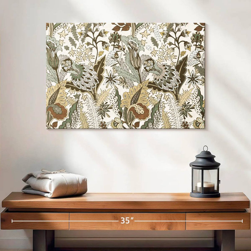 Kerner Dense Garden Pattern, 16" H x 24" W