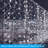 320 LED 9.8FT × 9.8FT Window Curtain String Light, 8 Lighting Modes, Wedding String Lights Decorations