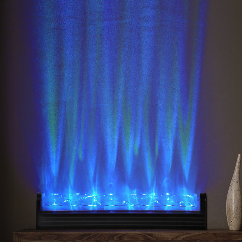 Lashure String Lights Black Water Ripple Projection Light