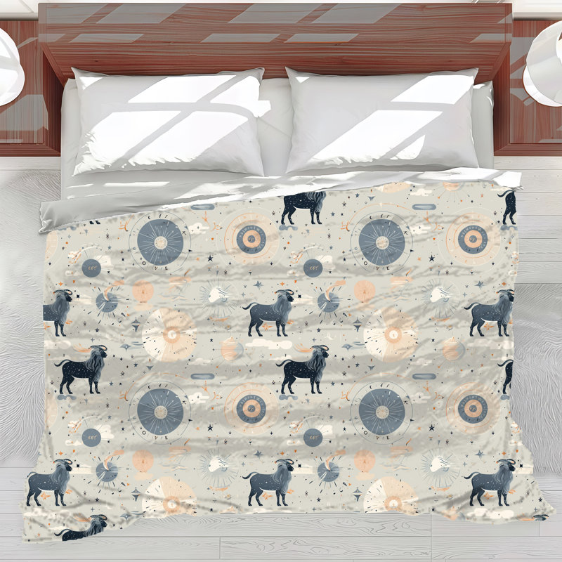 Zodiac Astrology Comforter, Twin Extra Long Comforter