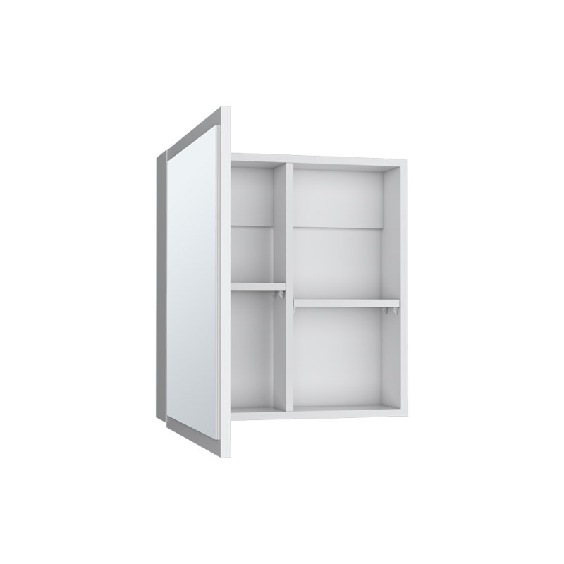 Pharmacie Kelsie, salle de bain, Blanc / Blanc