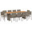 Garden Dining Set Outdoor Furniture Terrace Modern Patio