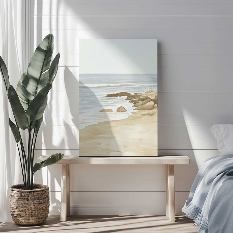 Toile tendue Soft Shoreline Silence II, H 30 po x l 20 po
