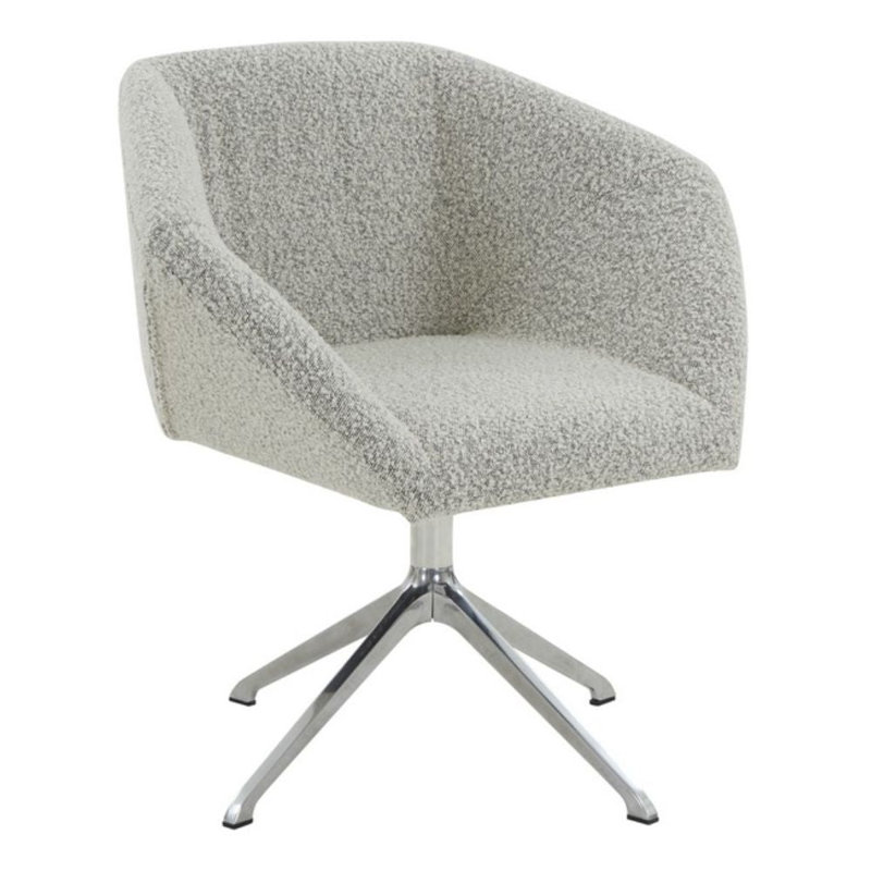 Chaise de bureau Felix, Argent