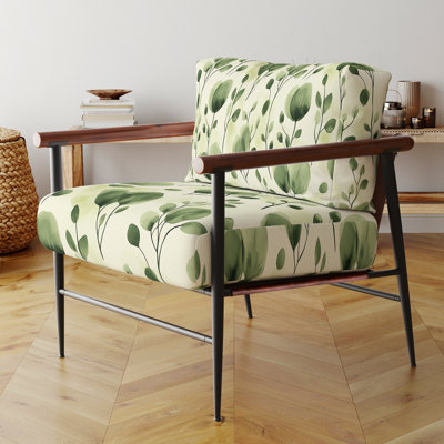 Chaise rembourrée Floral