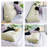Sit-up Back Comfort Ivory Linen Headboard Reading Wedge Pillow Triangular Bed Rest Back Support Compression-64012957