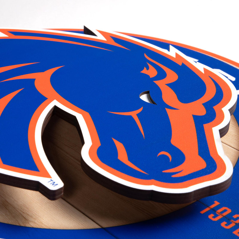 NCAA Boise State Broncos 3DX Circle Wall Art