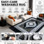 Serenity Large Area Rug With Non-Slip PVC Backing Oriental Style 200x300cm Carpet For Living Room, Bedroom, Lounge, Or Dining Room-126744121-126989535