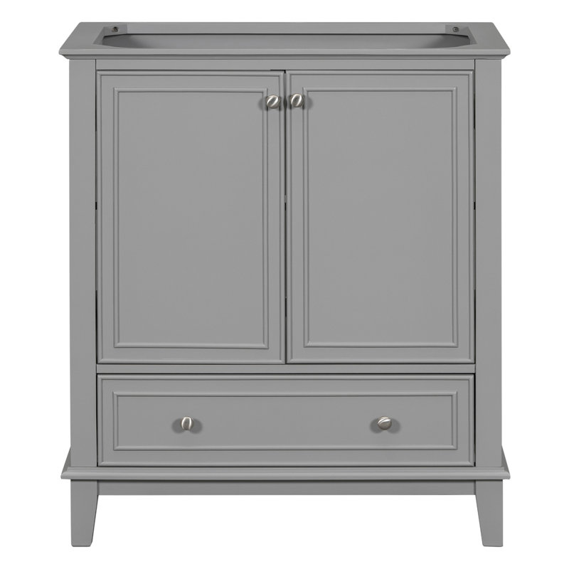 Meuble-lavabo 30 po sans lavabo, Gris