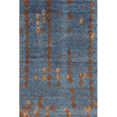 Mediterranean Collection One-of-a-Kind 6.0 X 9.0 Hand Knotted Area Rug