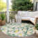 Altair Washable Floral Indoor / Outdoor Rug