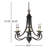 Earline 6 - Light Steel Dimmable Classic / Traditional Chandelier