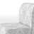 White Baroque Damask - Velvet Upholstered Patterned Accent Slipper Chair