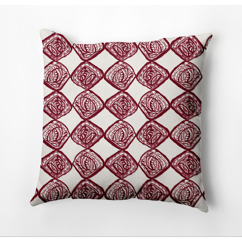 Housse et insert de coussin extérieur d'extérieur, 20 po X 20 po, Marron