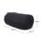 Lara 6.5 Foot Cylindrical Bean Bag, Black