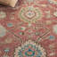 Samarkand 100 One Hundred Eleven Area Rug In Red / Beige-1273504427