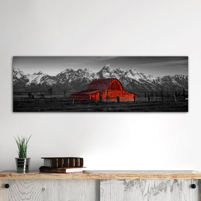 " Barn Grand Teton National Park WY USA Colour Pop " by Panoramic Images