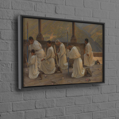Procession In The Apennines Three-Dimensional Canvas With Spiritual Wall Decor For Modern Home Decoration And Wall Hangings