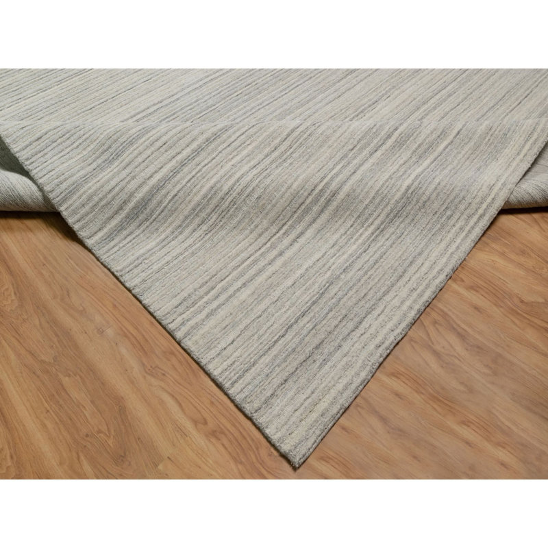 Tapis unique en laine nouvel âge 12 pi 1 po x 17 pi 9 po