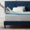 Surmatelas en mousse viscoélastique imprégnée de gel 2 po