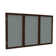 Enclosed Fabric Bulletin Boards Enclosed Cabinet Fabric Bulletin Board