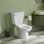 Toilette pour bébé avec chasse d'eau puissante et siège confortable, pour enfant, pour 10 personnes