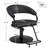 Hydraulic Salon Chair with 360°Swivel & Adjustable Height