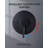 8 in. 1-Spray Patterns Wall Mount Rain Fixed Shower Head-111845955