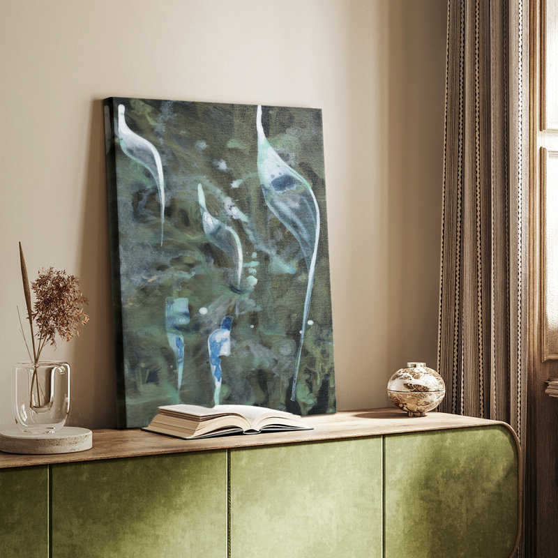 Commencer dans le grand gouffre II - galerie sur mesure Cavas, H 18 po x l 12 po