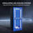 Single Zone 55-Bottle Wine Cooler with Digital Display and Adjustable Shelves, Built-In or Freestanding Design