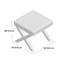 Vernon Square Solid Colour Standard Ottoman-93809209