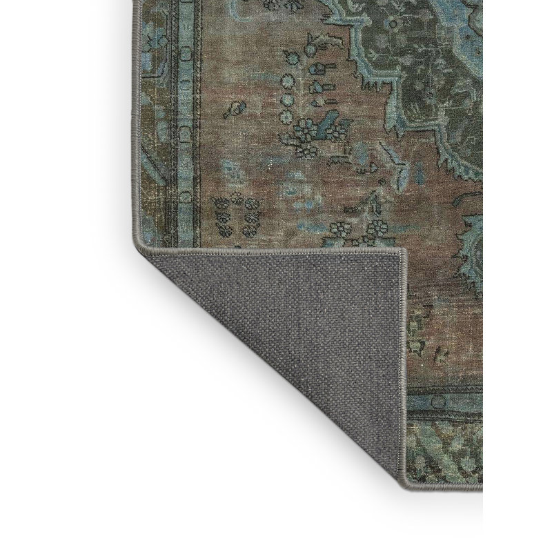 Abstract Indoor Rug, Rectangle 7' x 9'